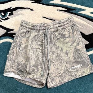 YoungLA Camouflage Athletic Shorts